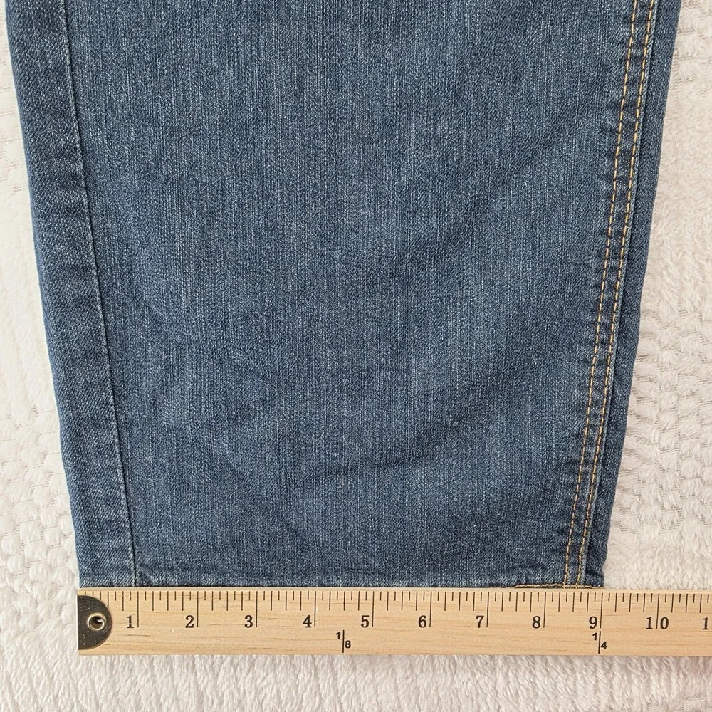 Levis 541 Athletic Fit Jeans Mens 44x29 High Rise Comfort Stretch Medium Wash